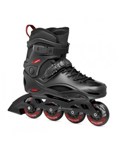 PATINES RB 80 NEGRO/ROJO