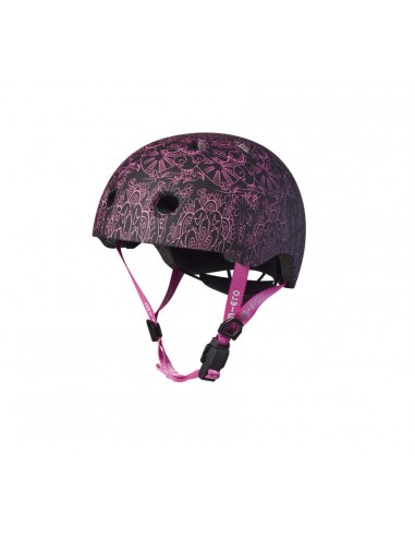 MICRO CASCO MANDALA ROSA - LILA