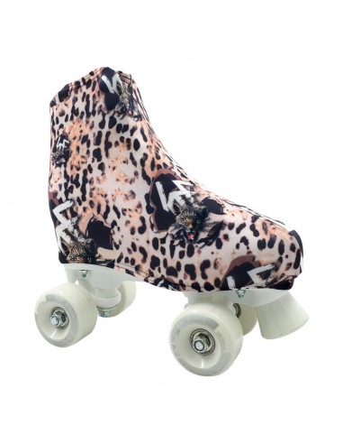 KRF CUBRE PATIN QUADS LEOPARD