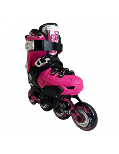 KRF FIRST JUNIOR FREESKATE ROSA / NEGRO