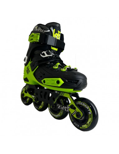 KRF FIRST JUNIOR FREESKATE VERDE FLUOR / NEGRO