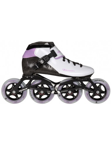 POWERSLIDE DRAGON WHITE 90 PATIN VELOCIDAD