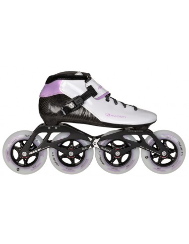 POWERSLIDE DRAGON WHITE 100 PATIN VELOCIDAD