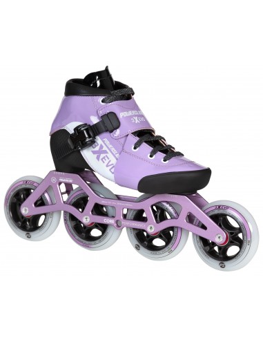 POWERSLIDE 3X ADJ EVO LAVENDER / WHITE PATIN DE VELOCIDAD