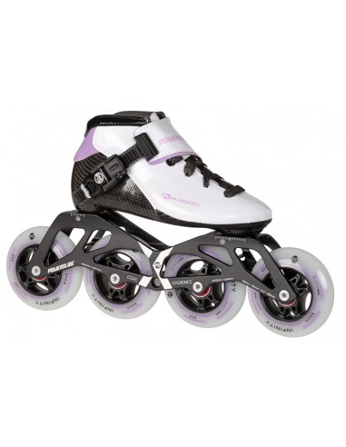 POWERSLIDE DRAGON WHITE 84 PATIN VELOCIDAD