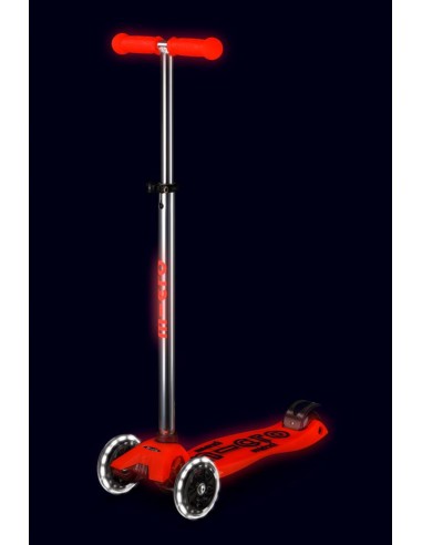 MAXI MICRO DELUXE GLOW LED ROJO