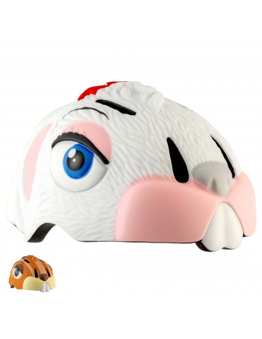 CASCO CRAZY SAFETY CONEJO BLANCO