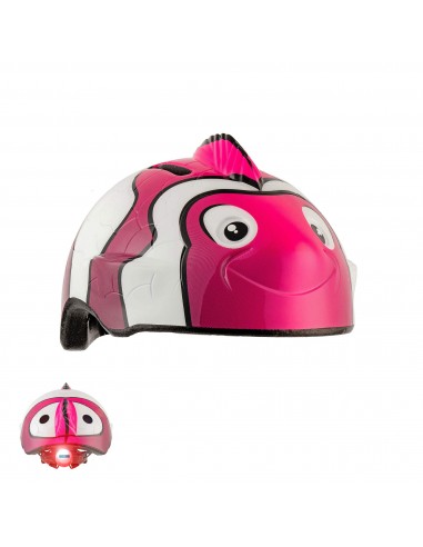 CASCO CRAZY SAFETY PEZ ROSA