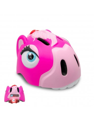 CASCO CRAZY SAFETY CABALLO ROSA