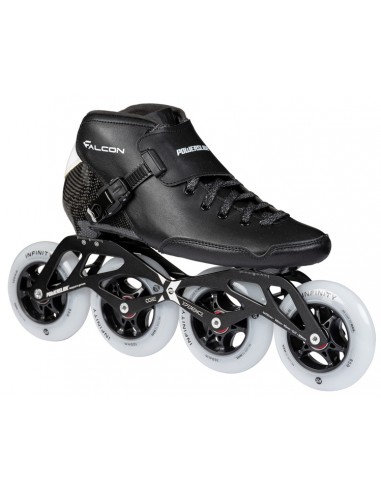 POWERSLIDE FALCON BLACK 4X100 PATINES VELOCIDAD