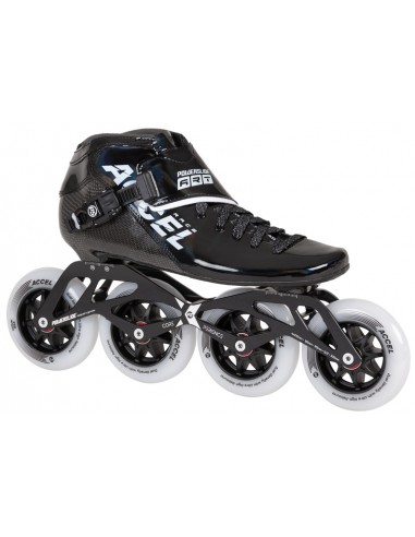 POWERSLIDE PATIN VELOCIDAD ACCEL BLACK 100