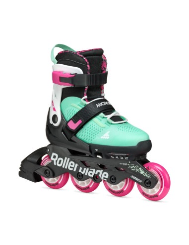 ROLLERBLADE PATINES  MICROBLADE XT NERO/VERDE MAR