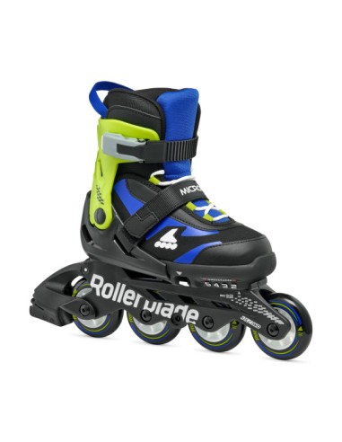 ROLLERBLADE PATINES MICROBLADE NEGRO/AZUL